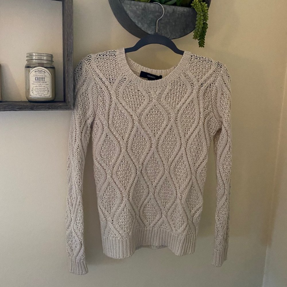 Cream Sweater